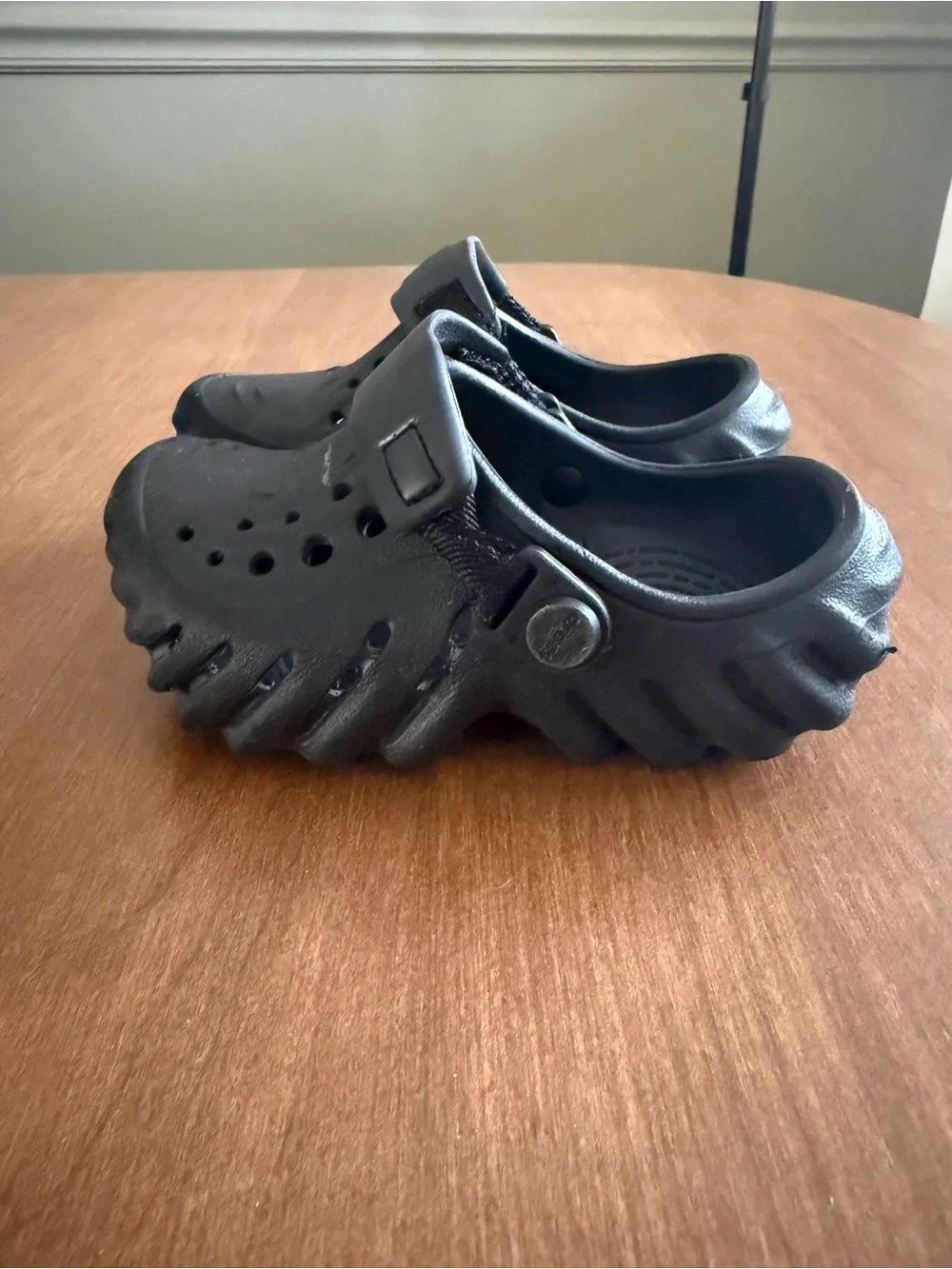 CROCS Kids Black Water-Friendly Clog Sandals